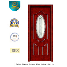 Simplestyle Security Door with Glass for Entrance (s-1013)